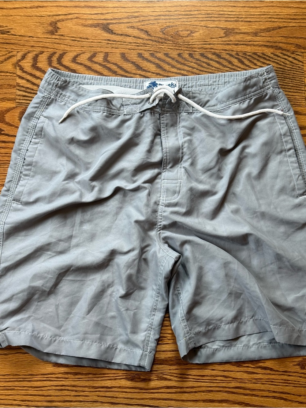 Trunks Surf & Swim Gray Swim Trunks